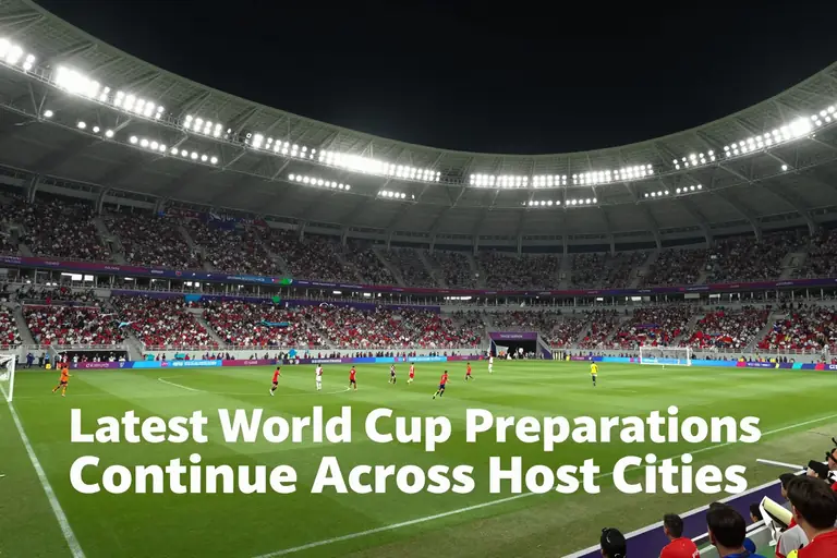 Latest World Cup Preparations Continue Across Host Cities