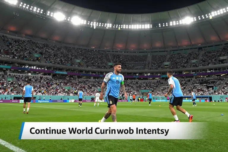 Argentina Continue World Cup Training Preparations with Intensity and Focus