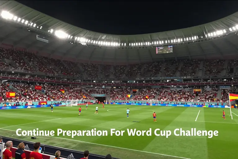 Spain Continue Preparations For World Cup Challenge