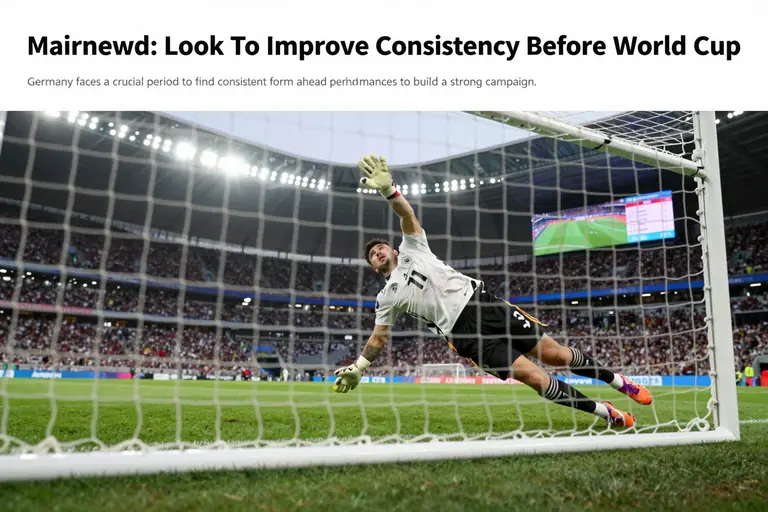 Germany Look To Improve Consistency Before World Cup
