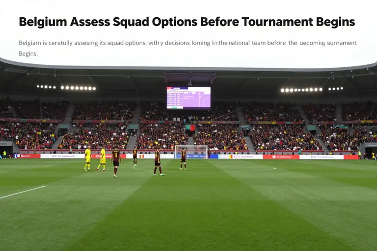 Belgium Assess Squad Options Before Tournament Begins