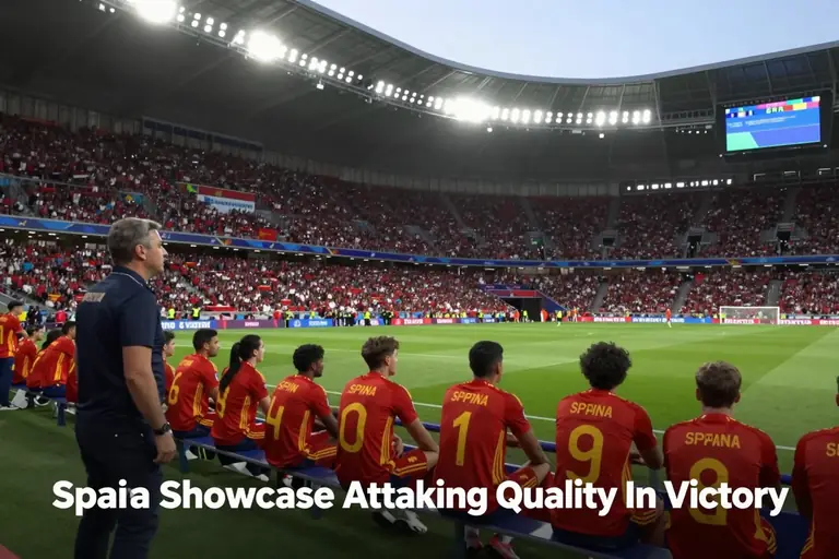 Spain Showcase Attacking Quality In Victory