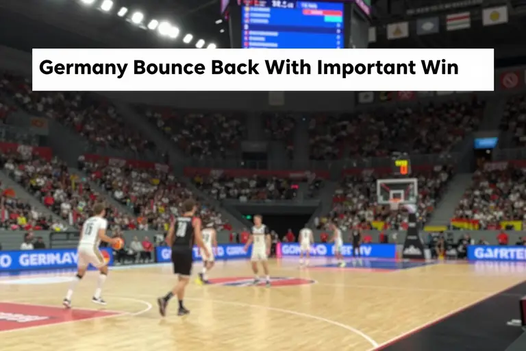Germany Bounce Back With Important Win